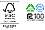 ISO14001、FSC等を取得し環境問題に取り組んでおります。